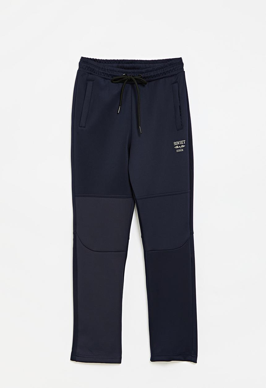 SOVIET - Boys Track Pants - Navy