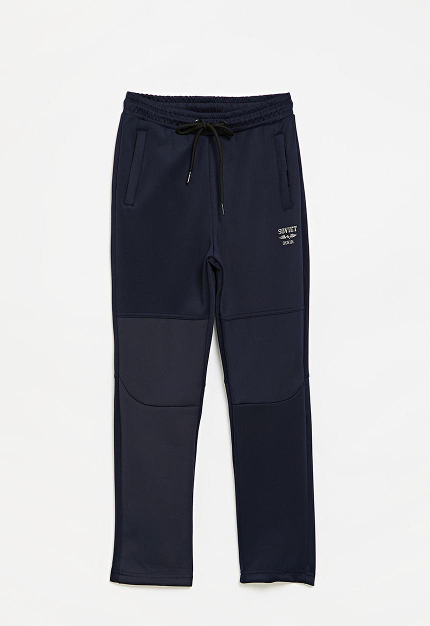 SOVIET - Boys Track Pants - Navy