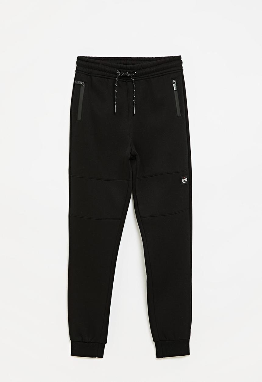 SOVIET - Boys Track Pants - Black