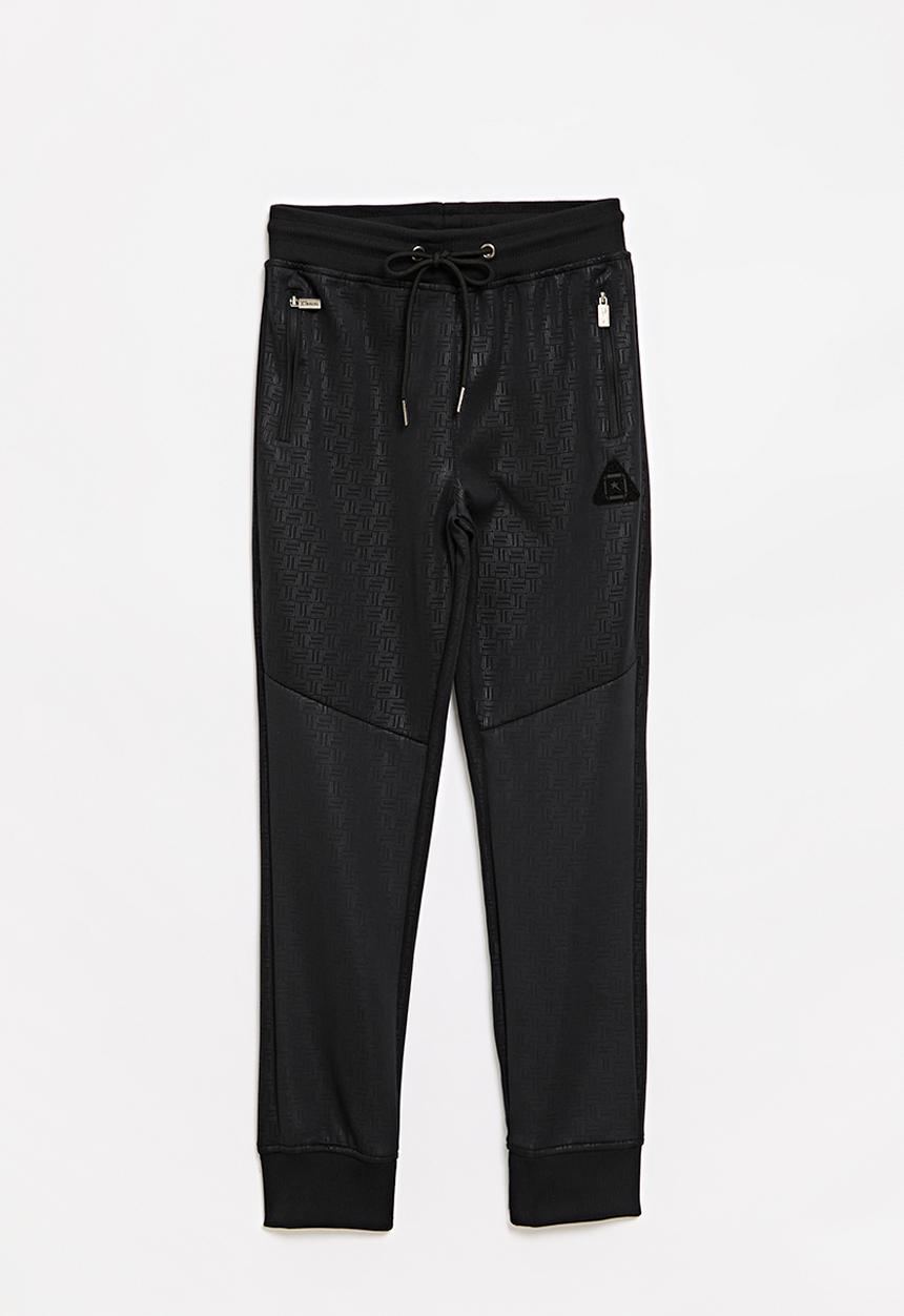 SOVIET - Boys Track Pants - Black