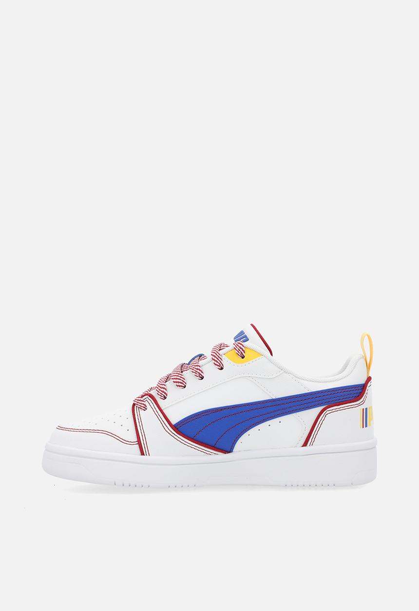 PUMA - Puma Rebound V6 Lo Starblitz Jr - Puma White/Vivid Blue