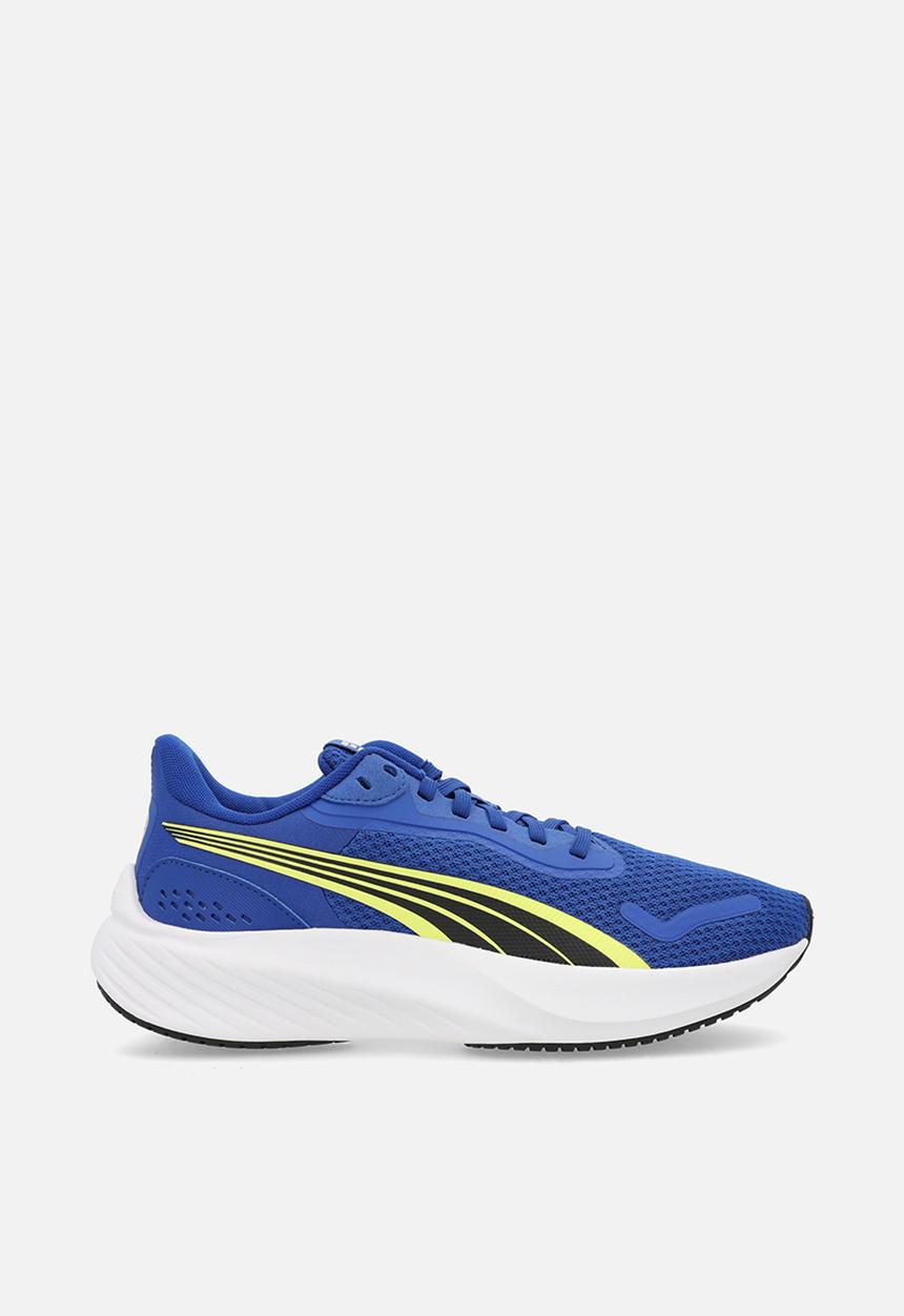 PUMA - Pounce Lite Jr - Vivid Blue-Lemon Sherbert-Puma White