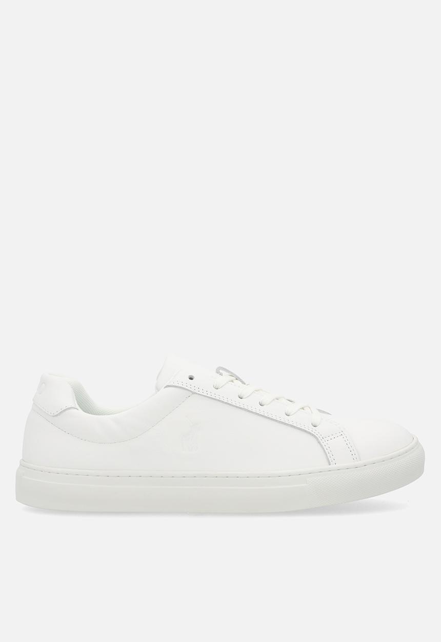 POLO - Classic leather sneaker - white