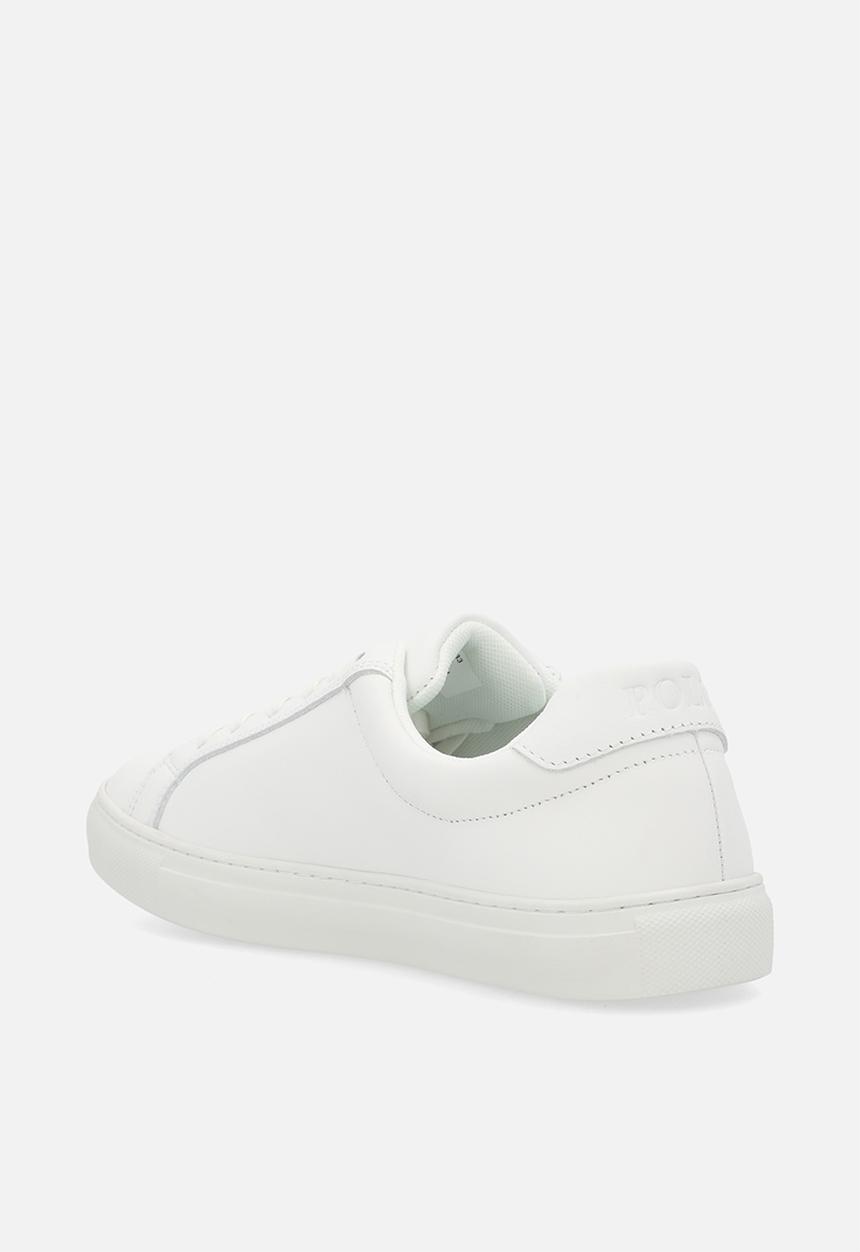 POLO - Classic leather sneaker - white