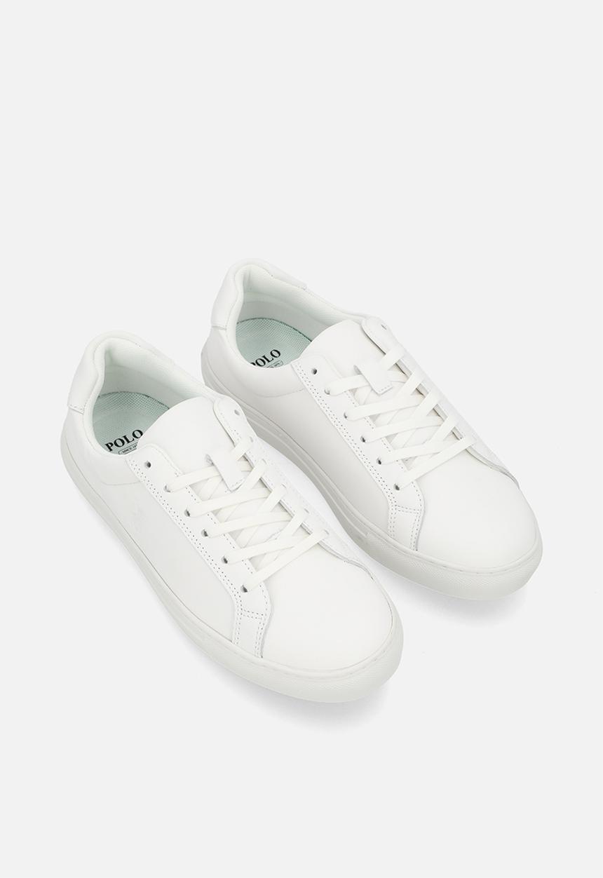 POLO - Classic leather sneaker - white