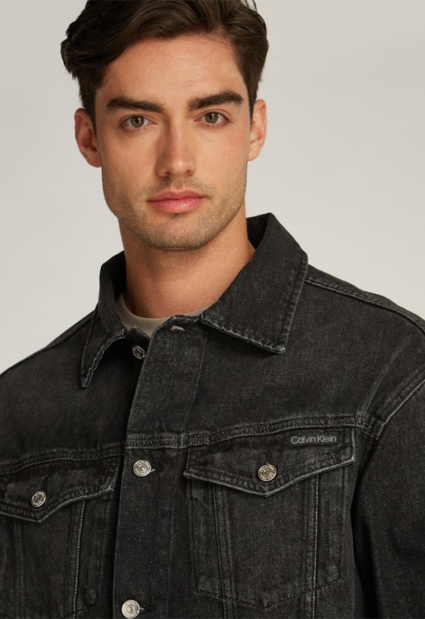 Calvin Klein - Relaxed Denim Jacket - Denim Black