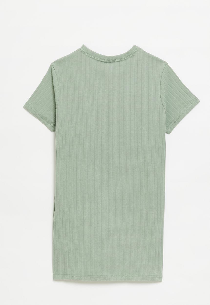 adidas Originals - Rib Dress K Silgrn - Green