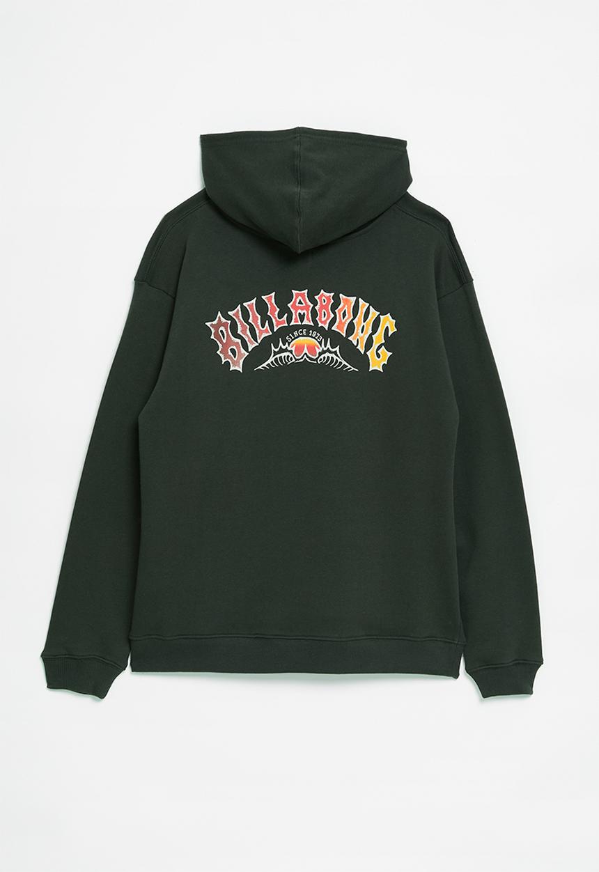 Billabong  - Foundation po pullover hooded sweat - raven