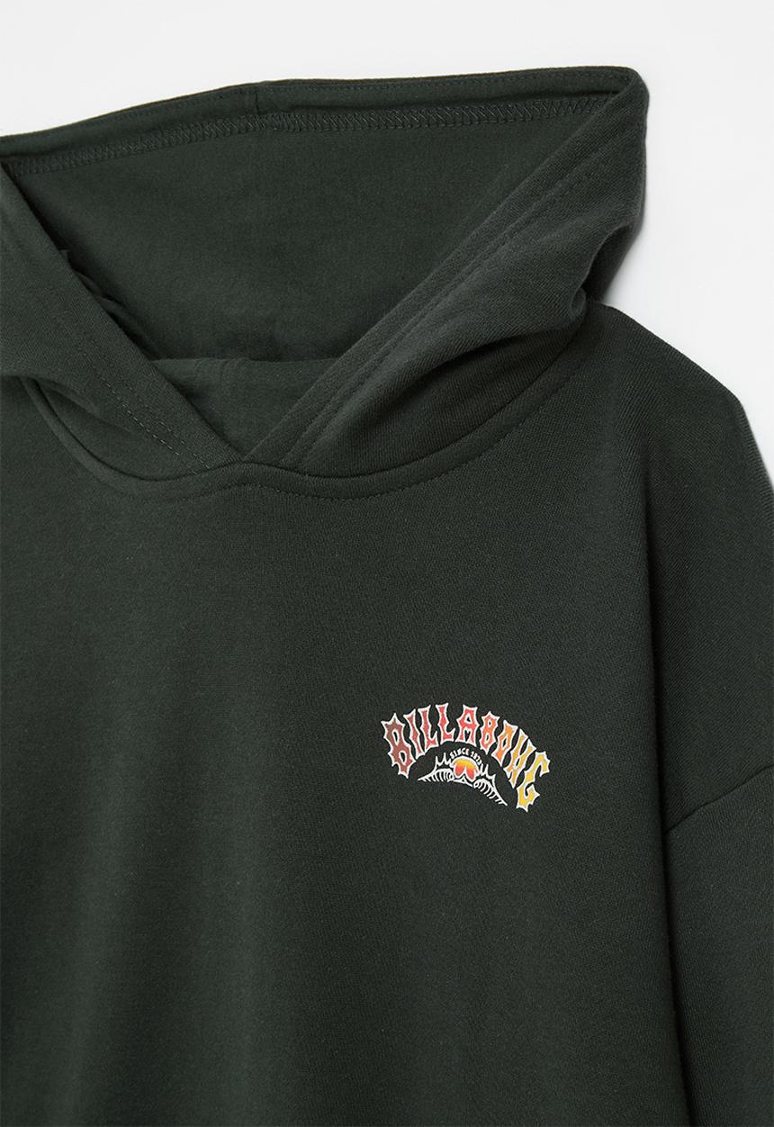 Billabong  - Foundation po pullover hooded sweat - raven