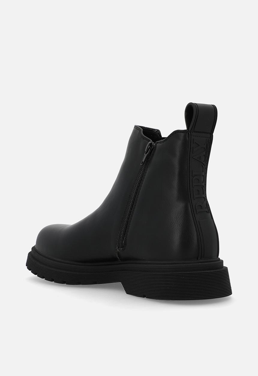 Replay - Pierce chelsea- black leather