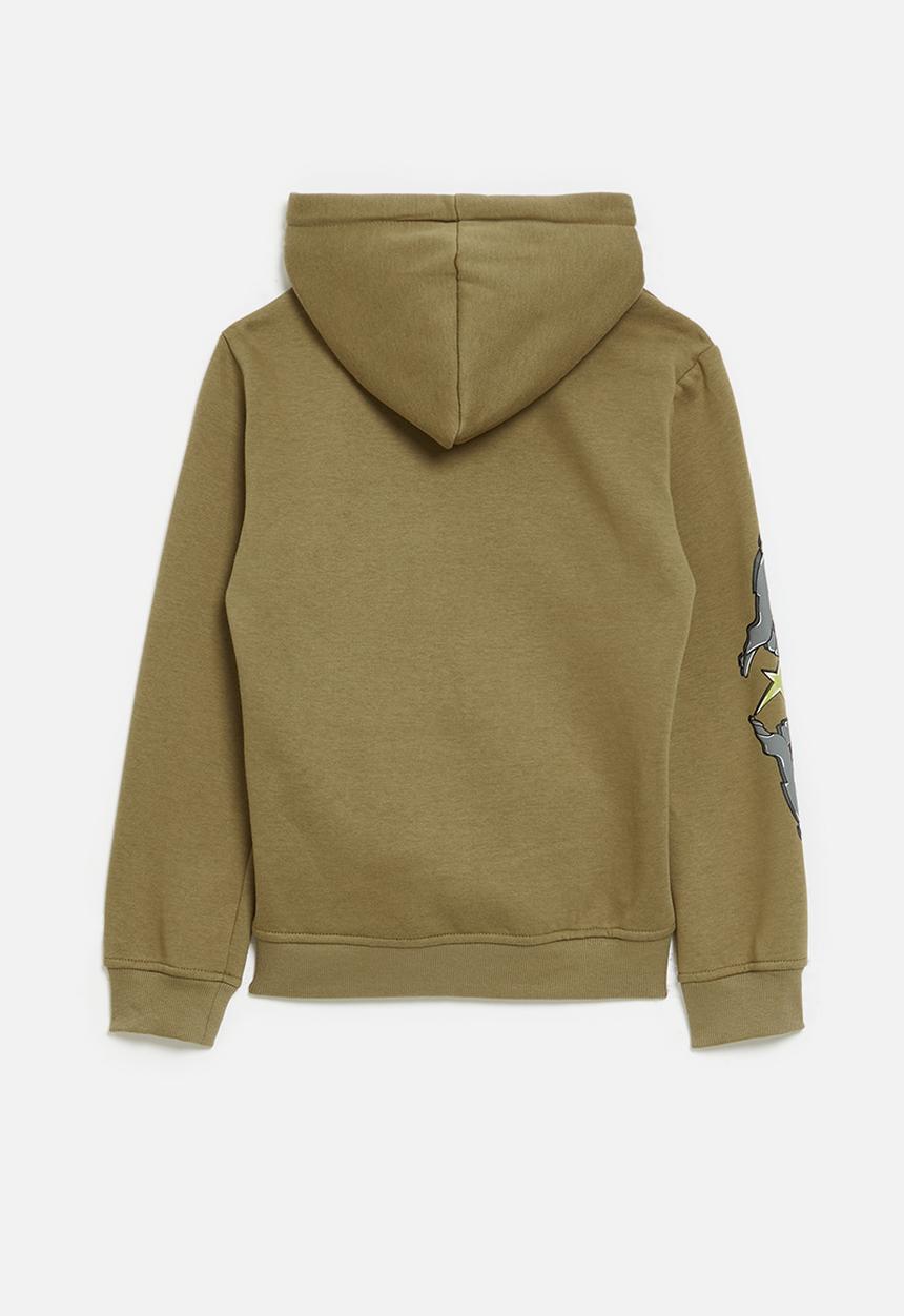 SOVIET - Boys Animation Hoody - Taupe