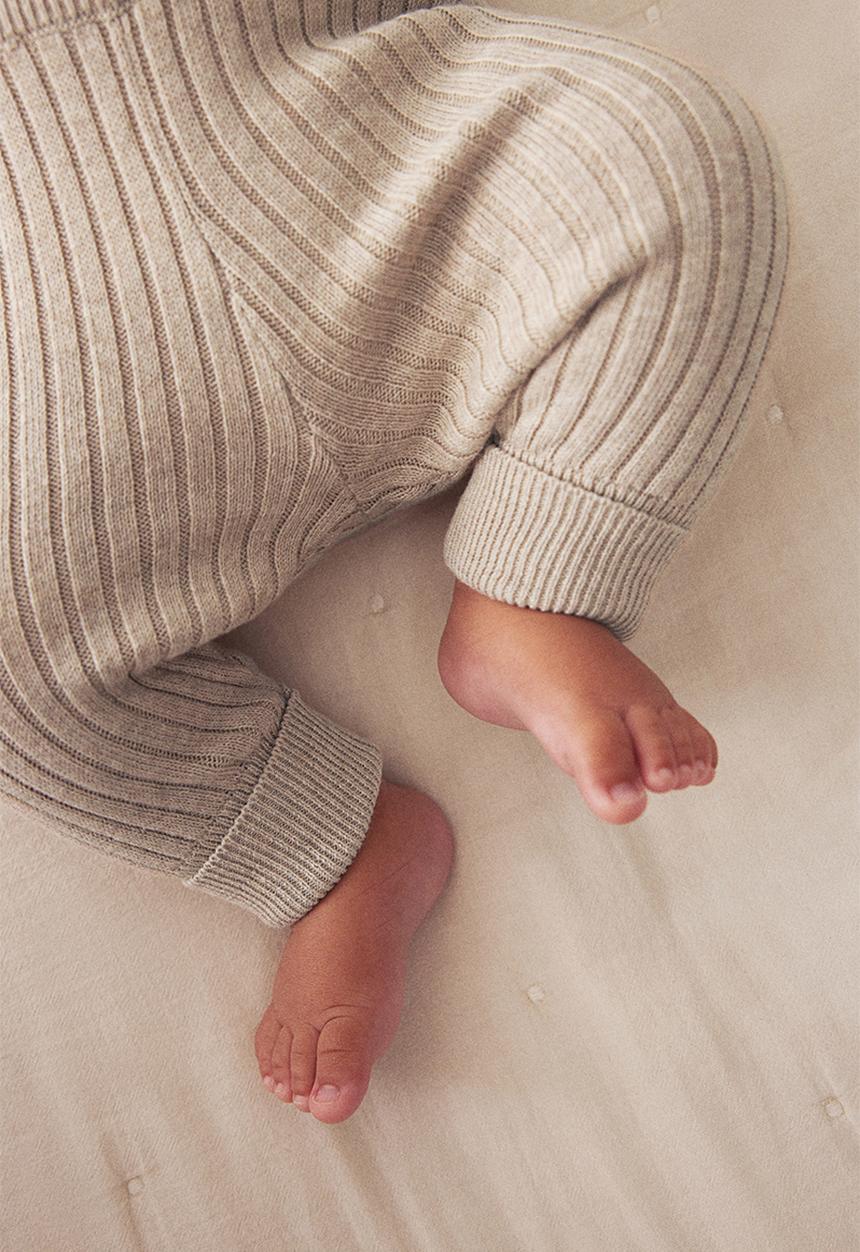 H&M - 2-Piece cotton set - light beige