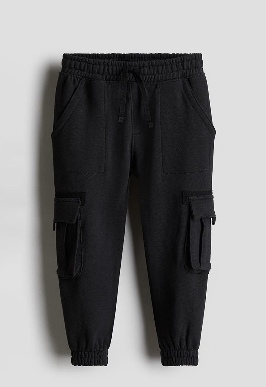 H&M - Cargo joggers - black