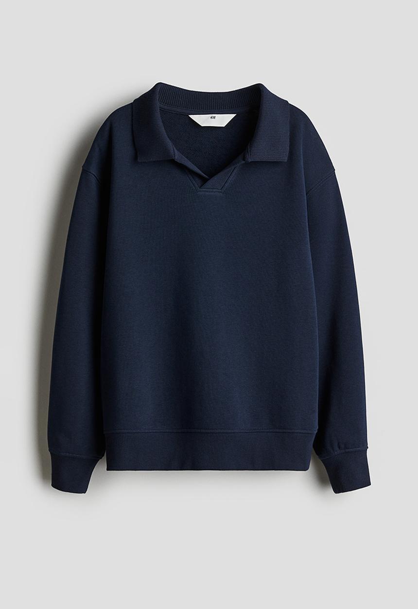 H&M - Polo shirt - navy blue 