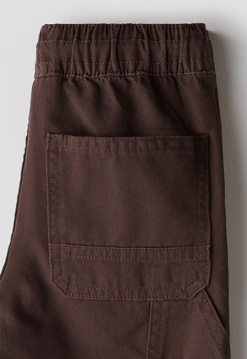 H&M - Cotton carpenter trousers - brown