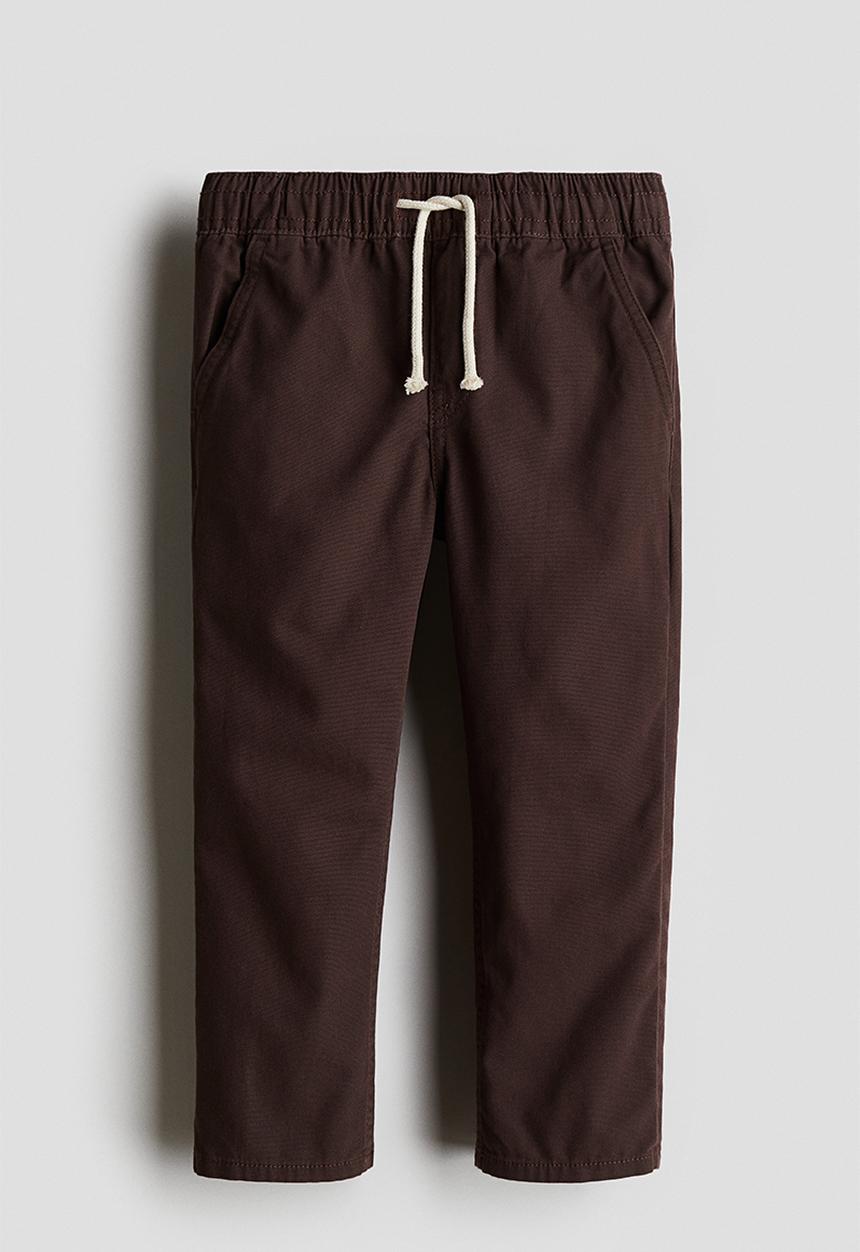H&M - Cotton carpenter trousers - brown