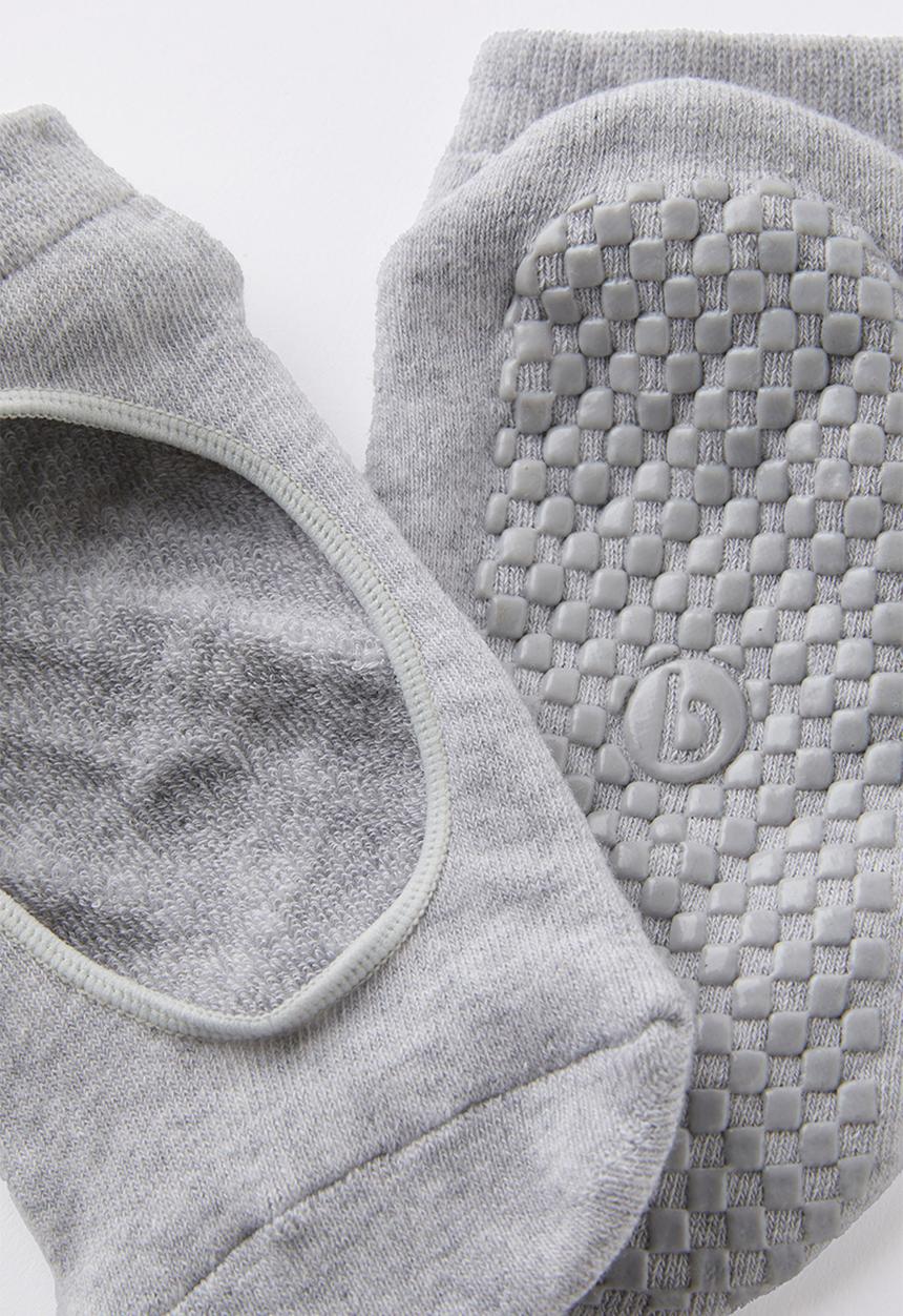 Cotton On - Performance Plie Sock - Grey Marle
