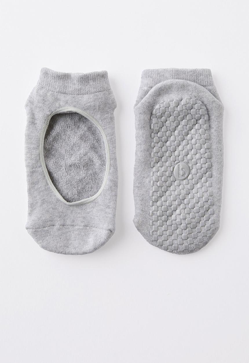 Cotton On - Performance Plie Sock - Grey Marle