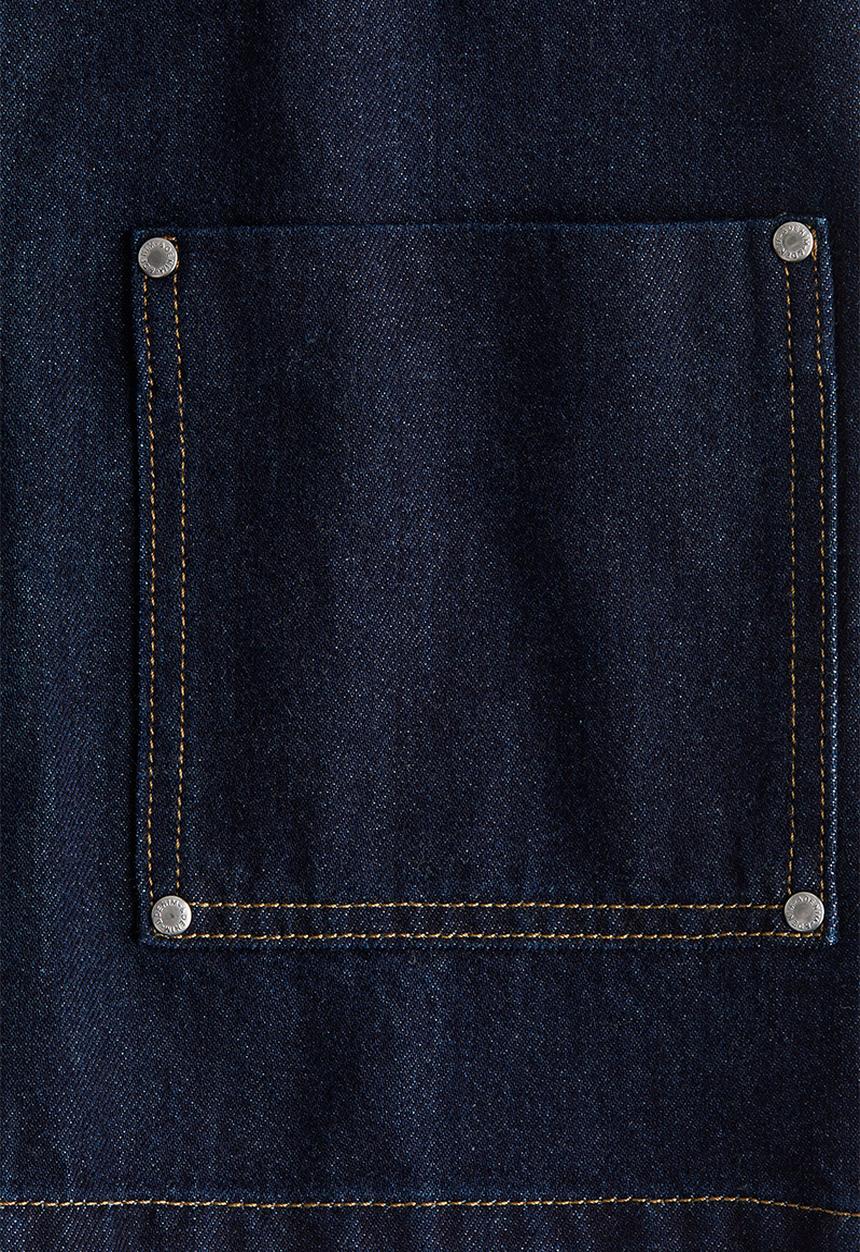 H&M - Pinafore denim dress - dark denim blue