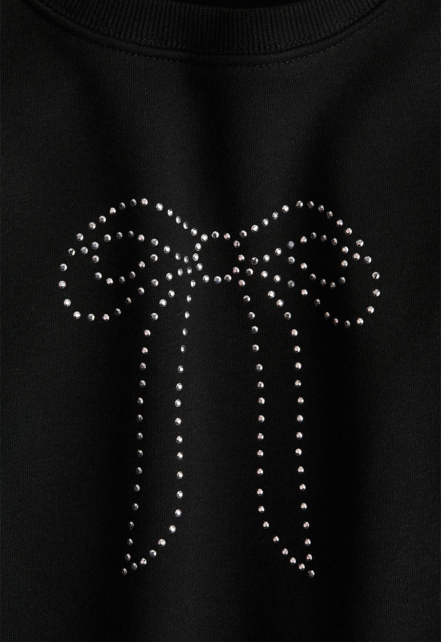 H&M - Sweatshirt - black bow
