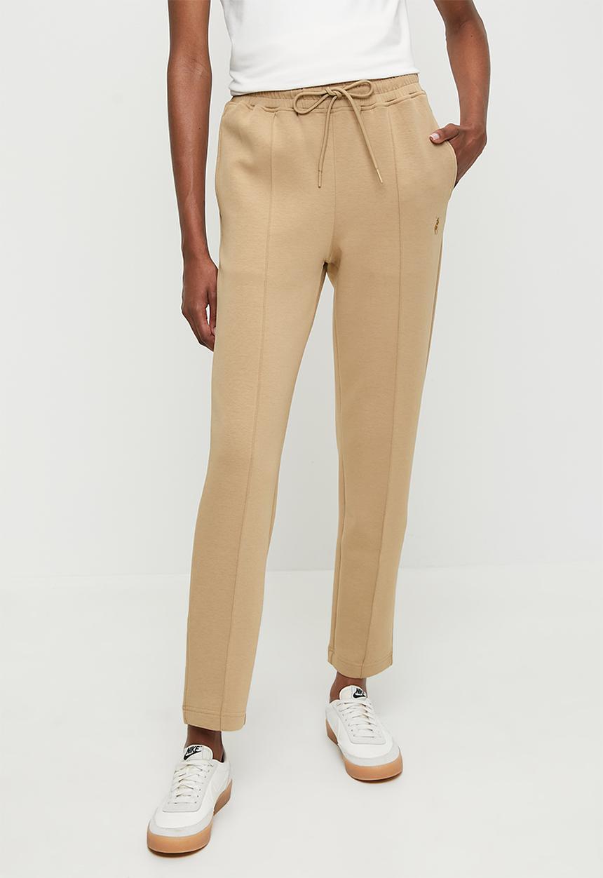 Wmn robyn track pant - camel