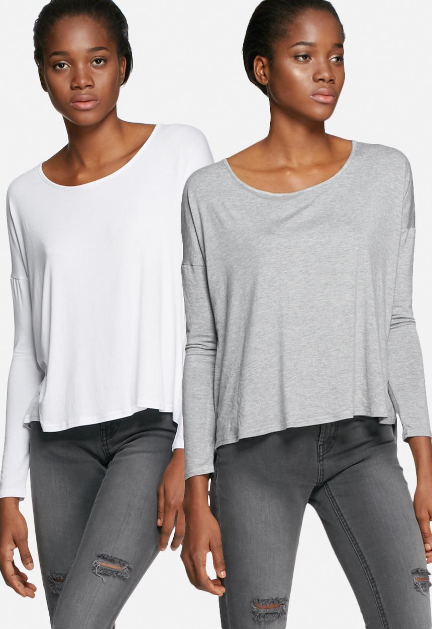 dailyfriday - Round neck top - 2 pack