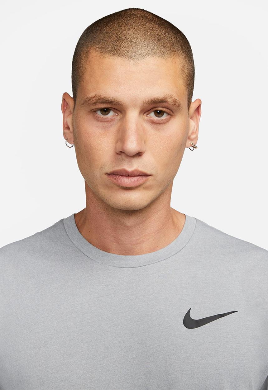 Nike - Nike Pro Burnout 3.0 Dri-FIT Training Top - particle grey/black