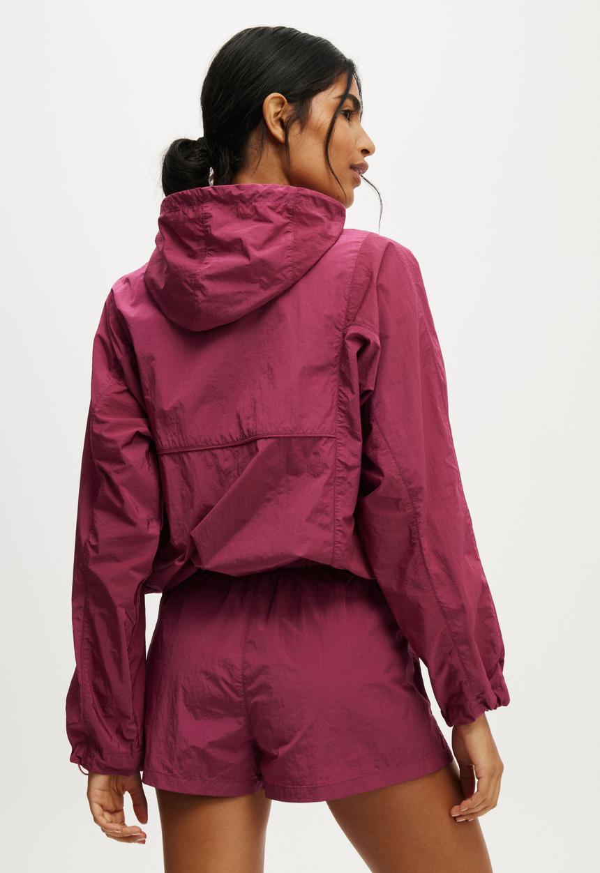 Cotton On - Active Ace Anorak - Sangria