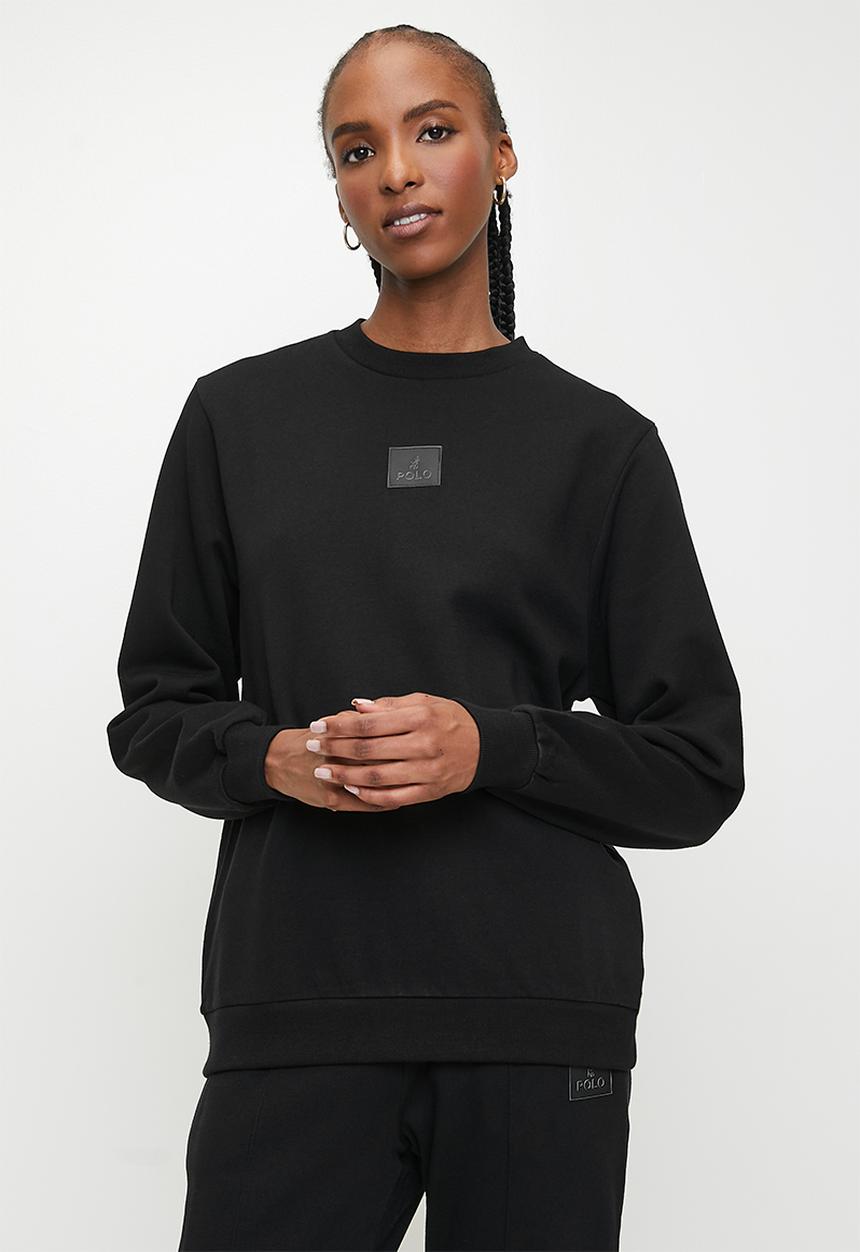 POLO - Women Kylie ls track top - black