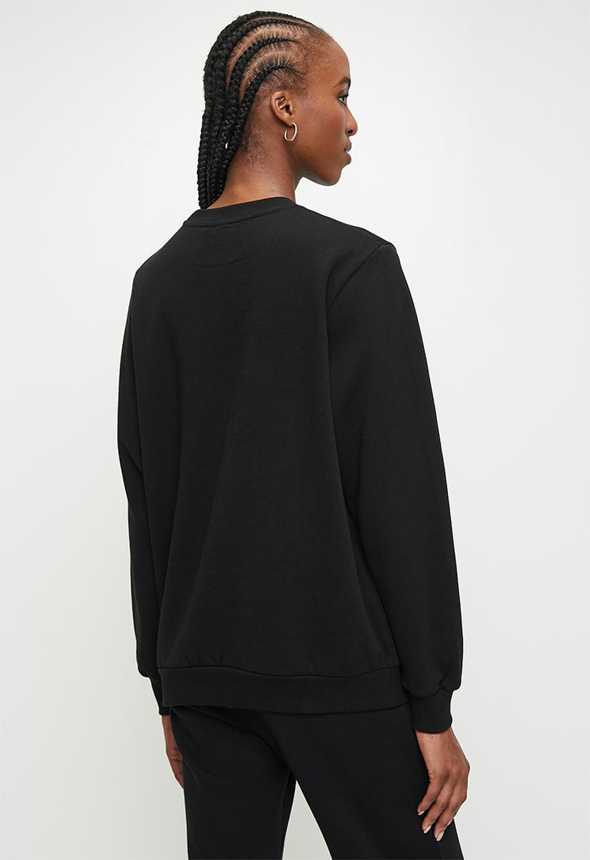 POLO - Women Kylie ls track top - black