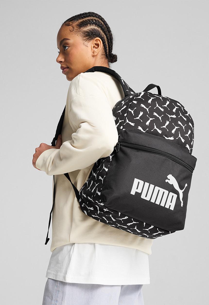 PUMA - Puma Phase Aop Backpack - Puma Black-AOP