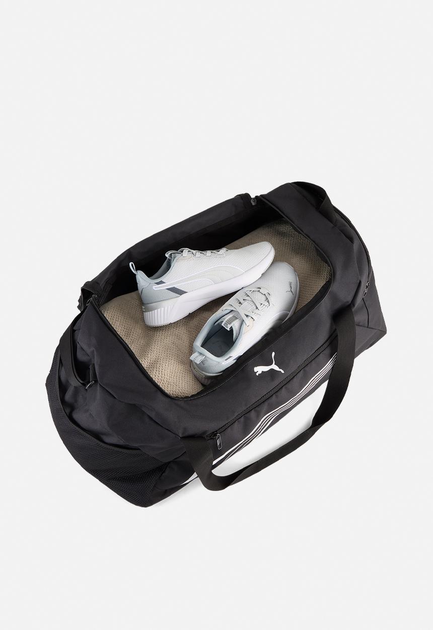 PUMA - Puma Fundamentals Medium Sports Bag - Puma Black