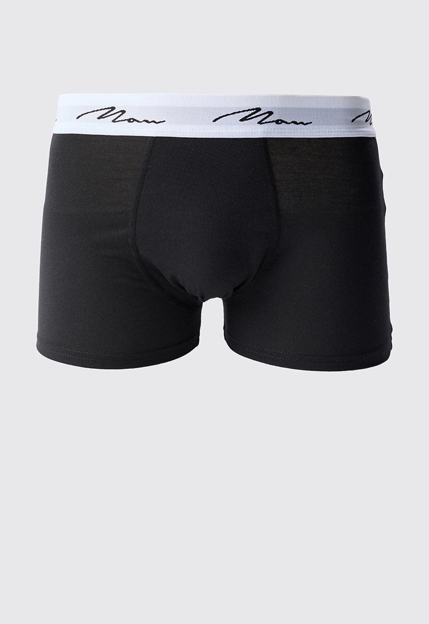 boohooMAN - 3 Pack Man Moto Cross Printed Boxers - Multi