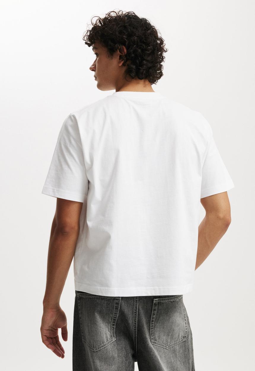 Cotton On - Cropped Fit T-Shirt - White