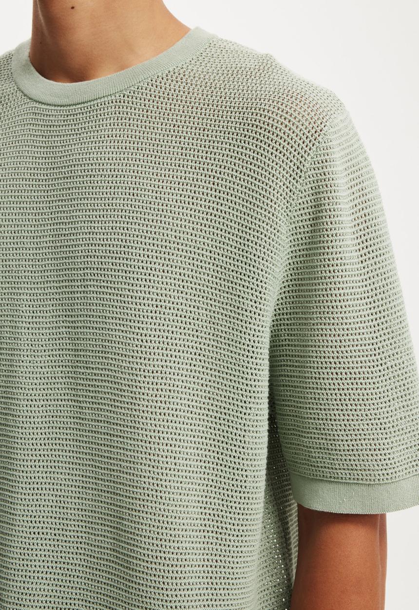 Cotton On - Knit Tee - Seafoam