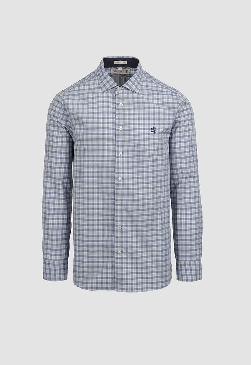 Pringle of Scotland - Steven Pringle L/S Tailored Shirt - Blue