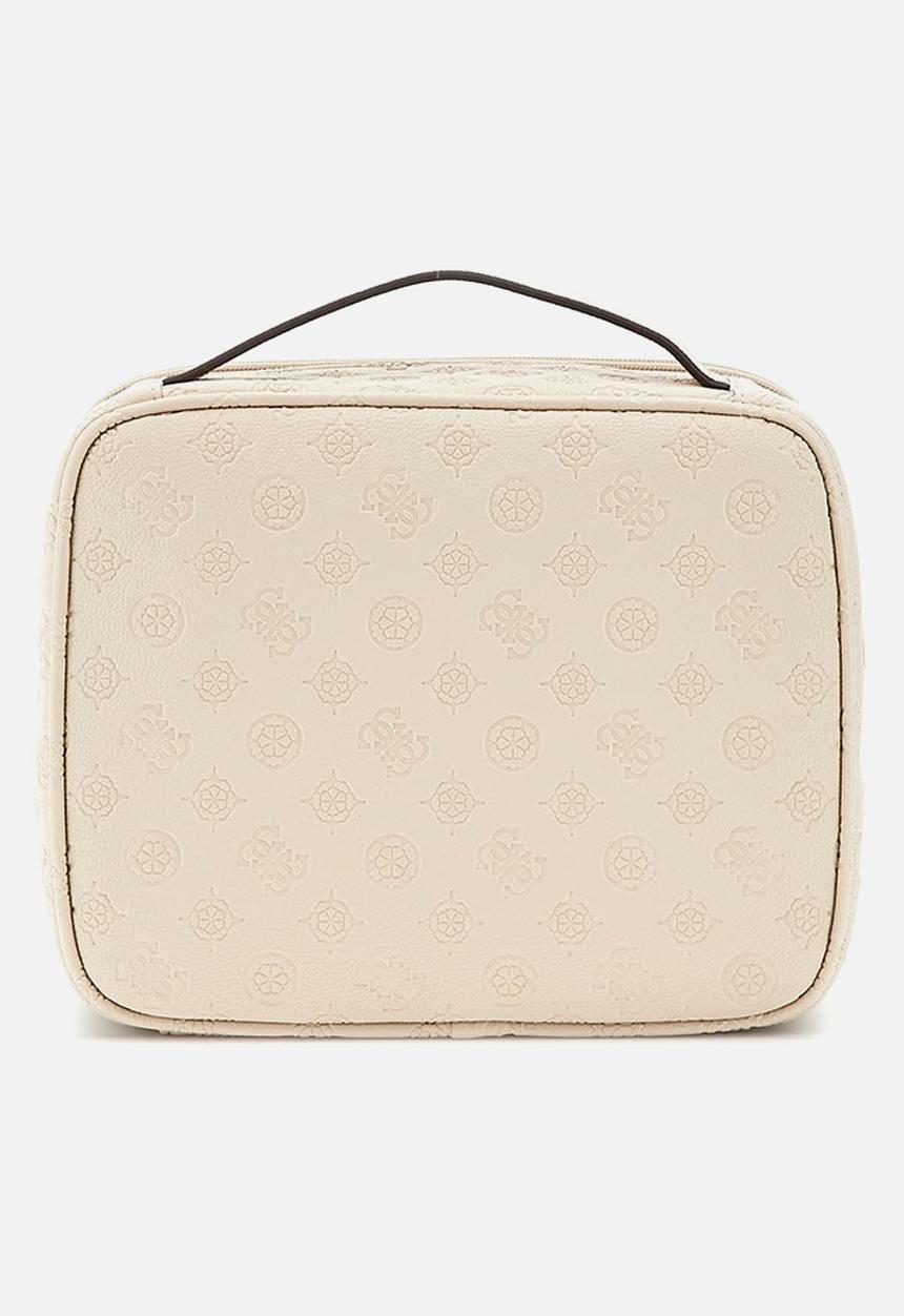 GUESS - Wilder Cosmetic Organizer Case - Bone