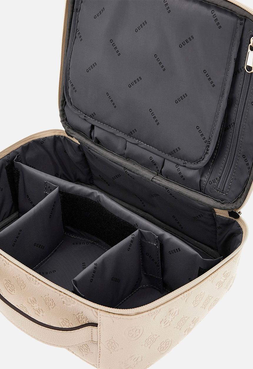 GUESS - Wilder Cosmetic Organizer Case - Bone