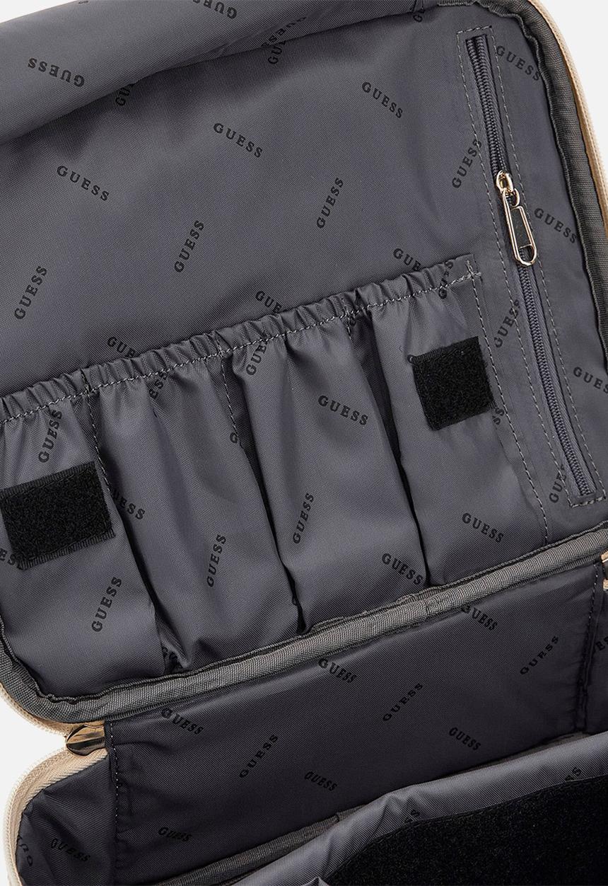 GUESS - Wilder Cosmetic Organizer Case - Bone