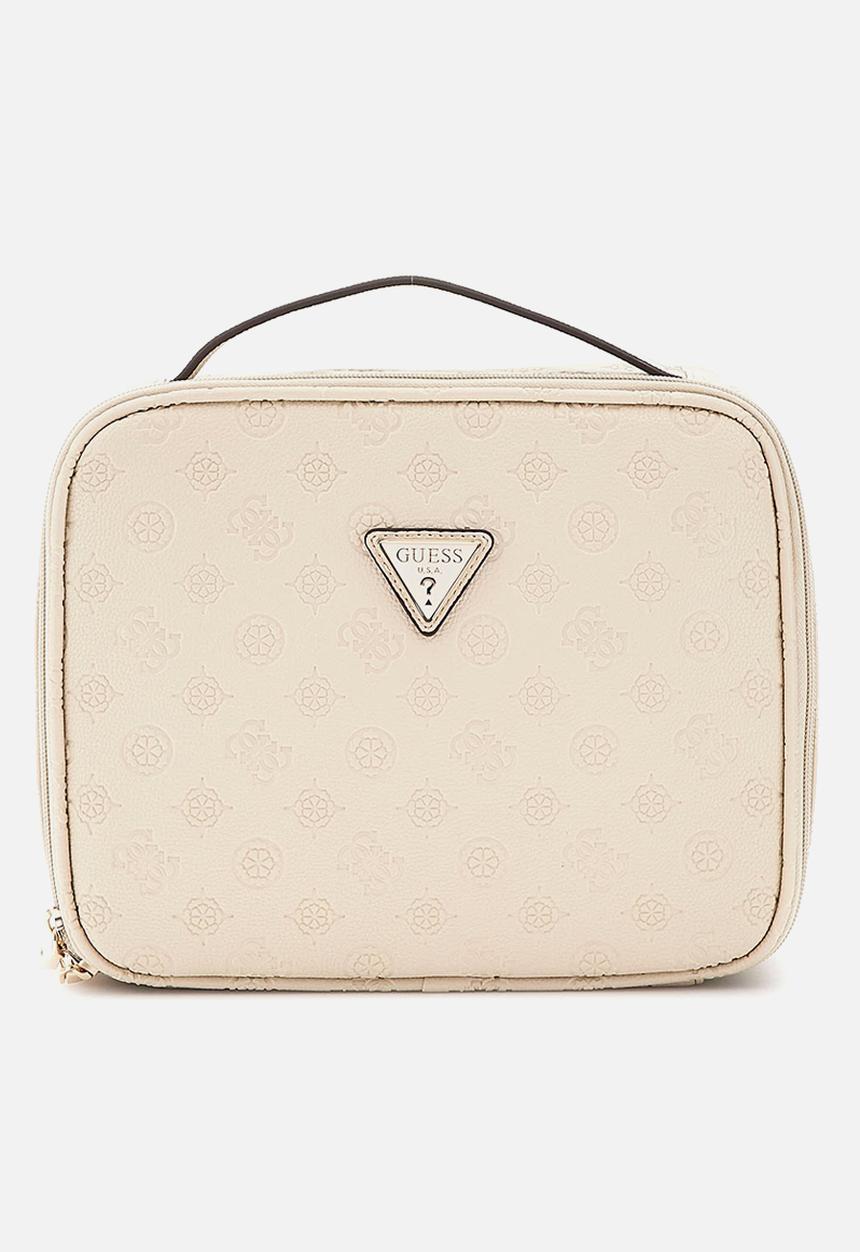 GUESS - Wilder Cosmetic Organizer Case - Bone
