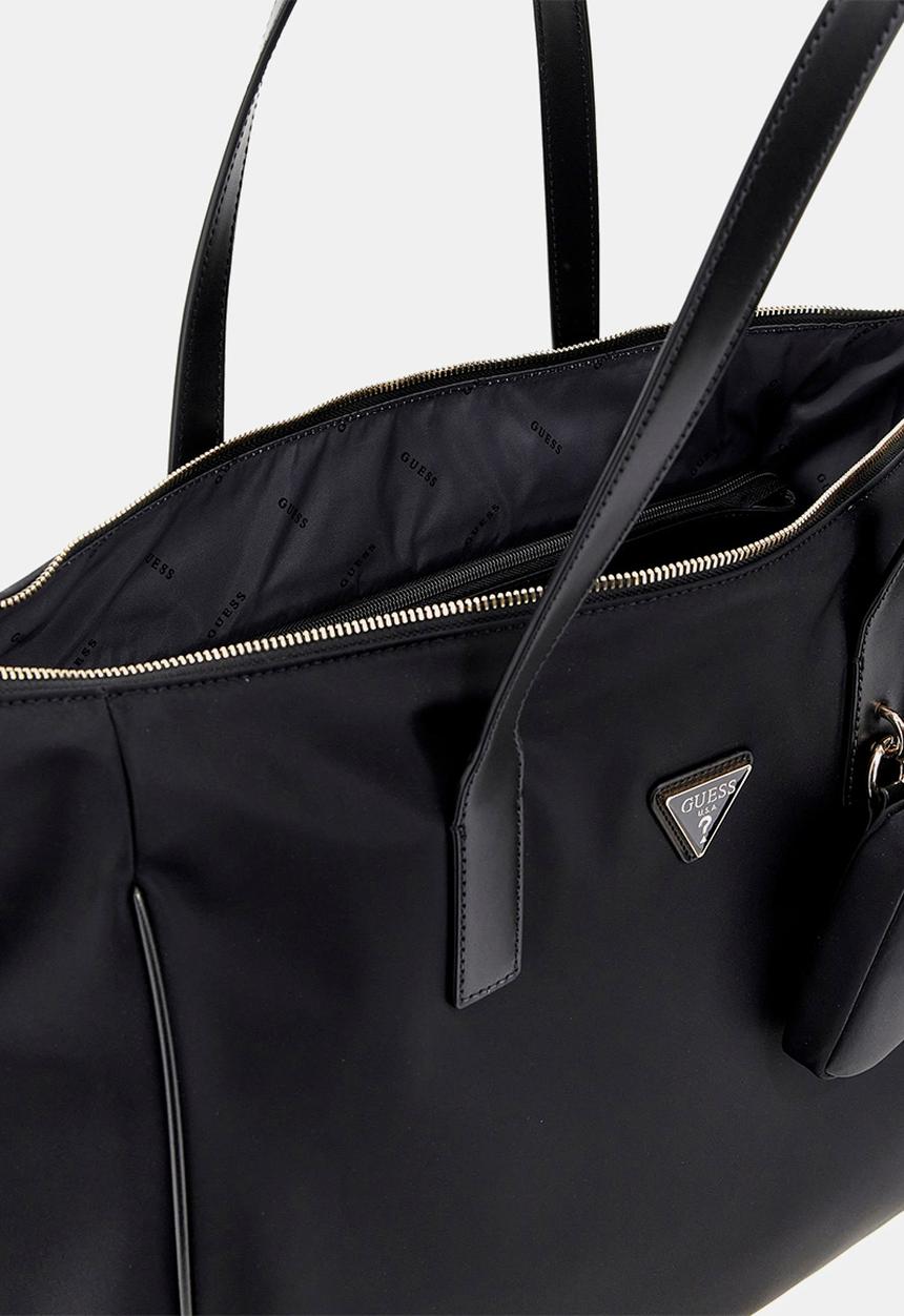 GUESS - Follie Carryon Large Tote - Black