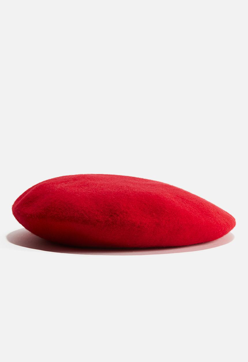 H&M - Wool beret - red