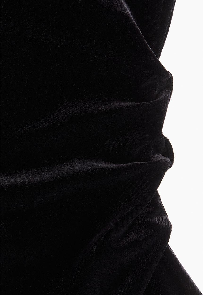 H&M - Fitted jersey dress - black