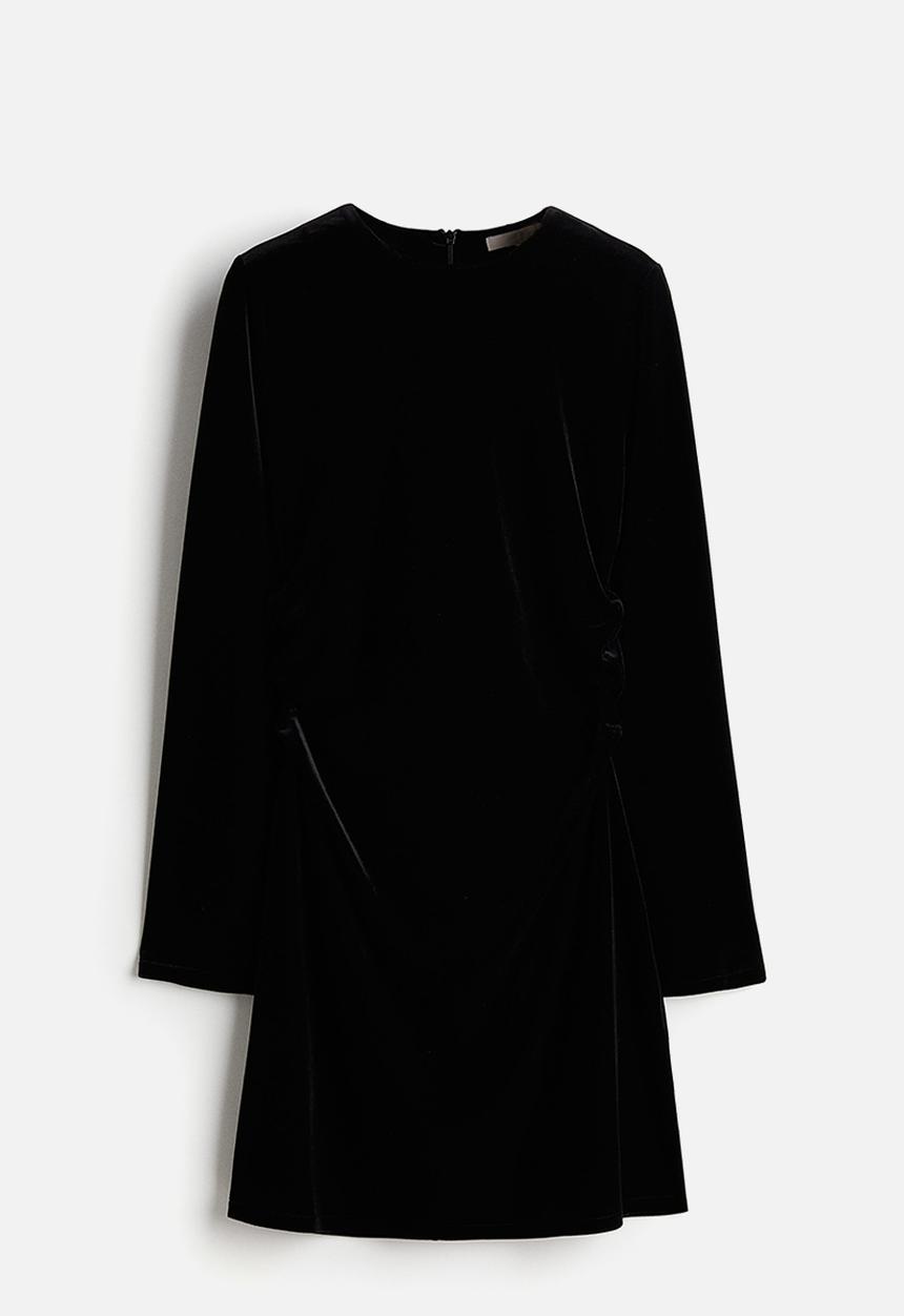H&M - Fitted jersey dress - black