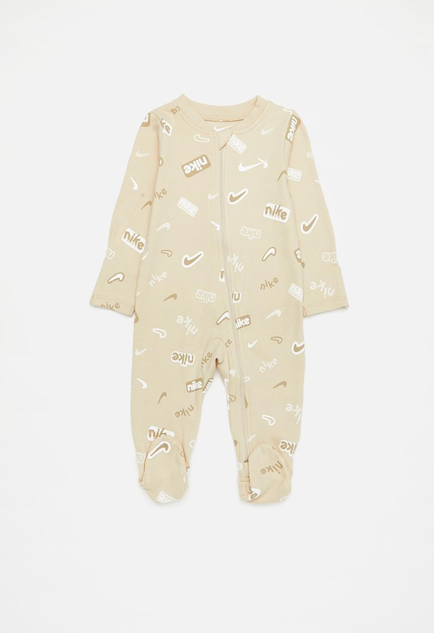 Nike - Nike footed coverall - sanddrift