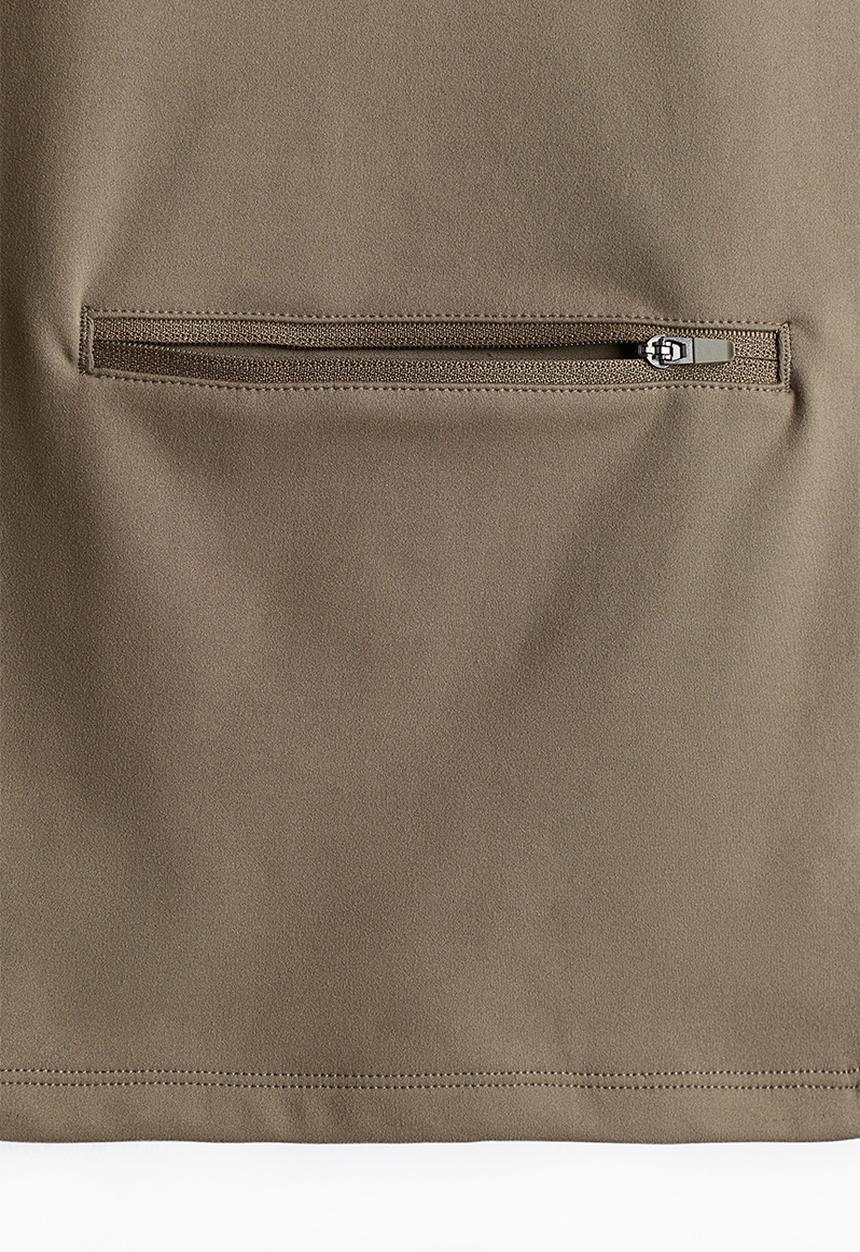 H&M - Sports top with softmove™ - dark beige