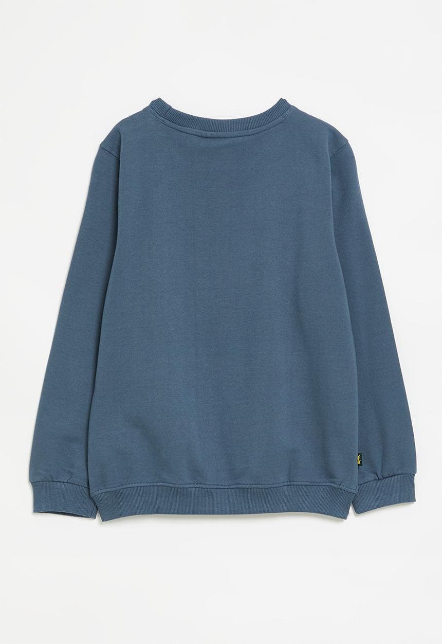 JEEP - Jeep logo strong sweat top - vintage blue