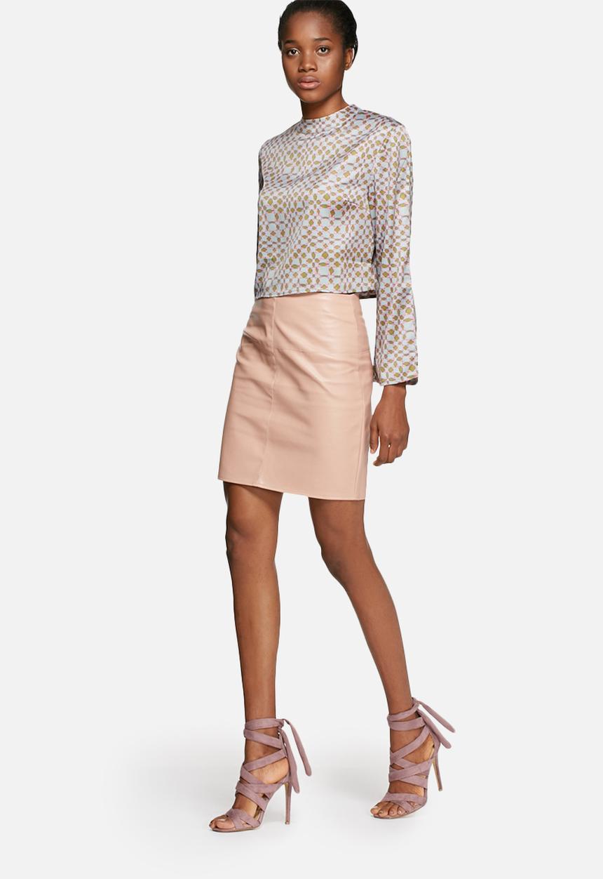 Neon Rose - Solange high neck crop