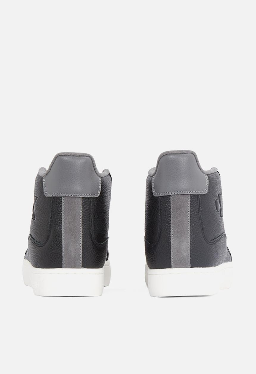 Calvin Klein - Classic Cupsole Mid MG WMM -  Black/Charcoal Grey/Bright White