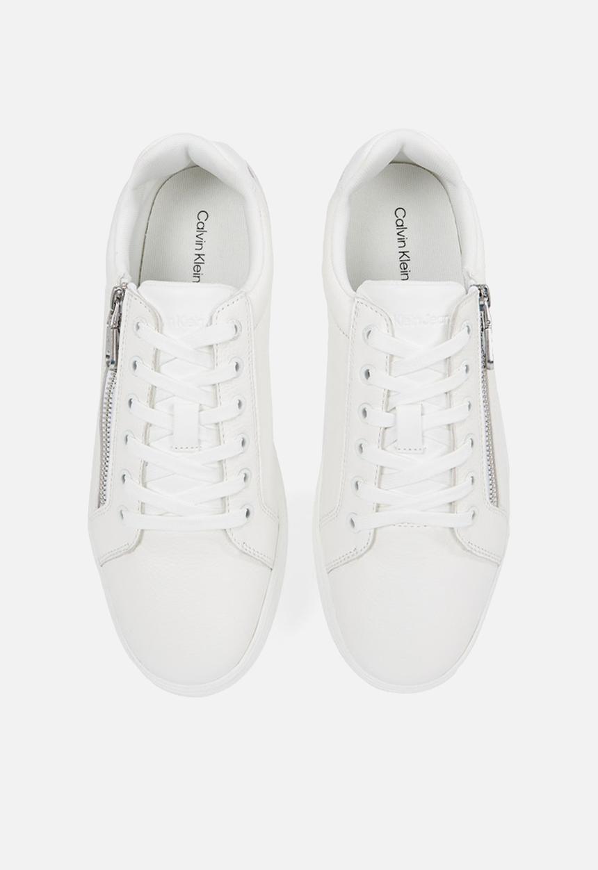 Calvin Klein - Classic Cupsole Zip Low IN - Triple Bright White